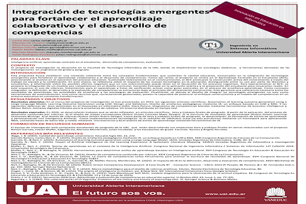 Integración de Tecnologías Emergentes para Fortalecer el Aprendizaje Colaborativo